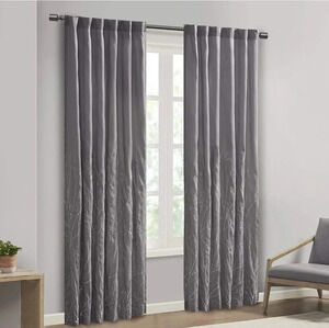 Madison Park 1 Window Panel Curtain Embroidered